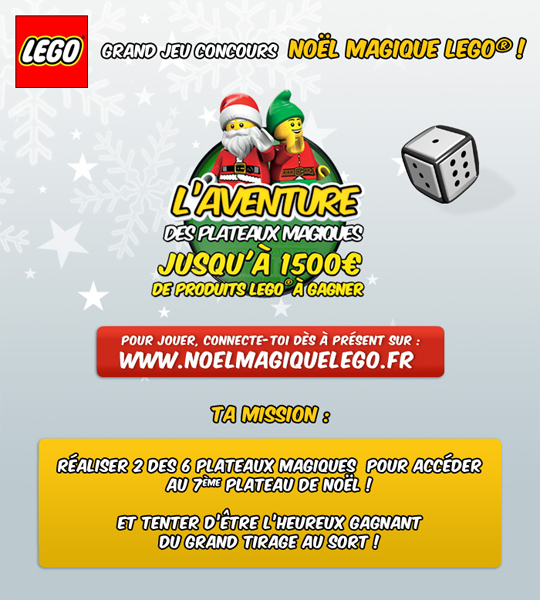 Un lien Noel magique Lego super sympa pour les enfants